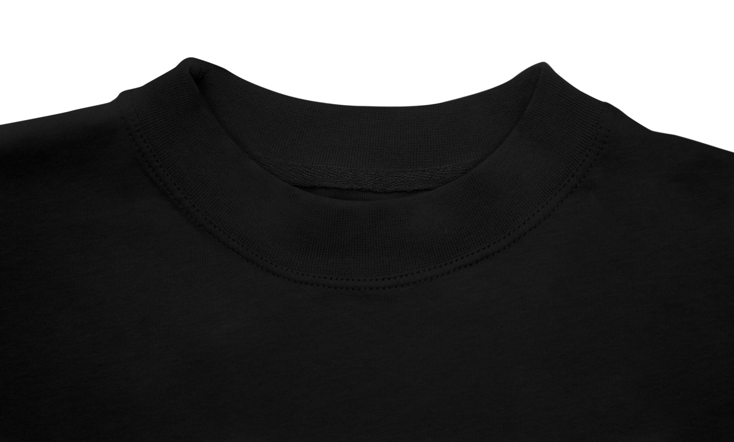 Camiseta oversize Negra Estampado fokiumen gonorrea
